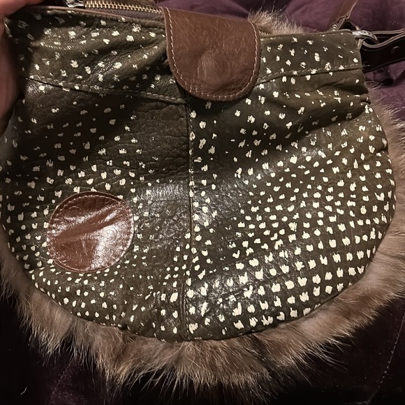 One of a Kind Recycled Textile Purse by Montreal Designer Rachel F. - Picture 3 of 8